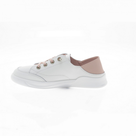 Кеды  Baden  белый  кожа F-100502 фото в интернет-магазине | Omadey.ru