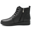 Ботинки  Baden  черный  кожа Z-200240 фото в интернет-магазине | Omadey.ru