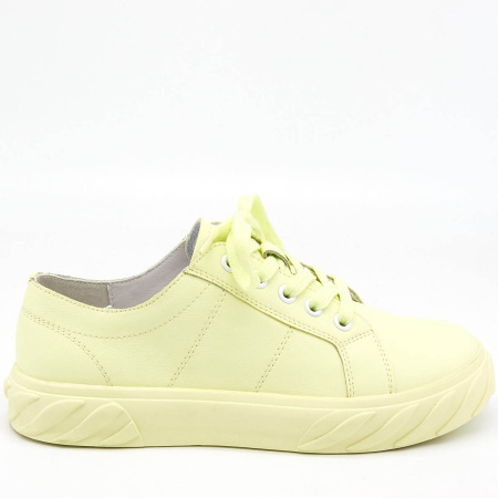 Кеды  женские Evita  желтый  кожа F-80643 фото в интернет-магазине | Omadey.ru Кеды  женские Evita  желтый  кожа F-80643 фото в интернет-магазине | Omadey.ru
