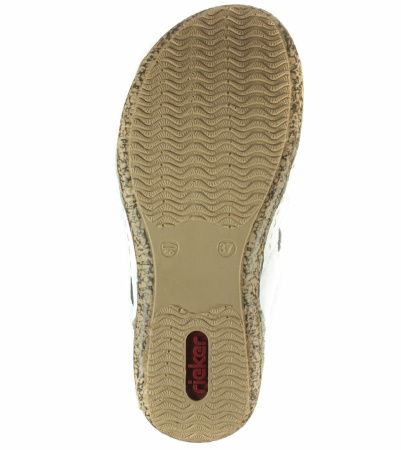 Сандалии  Rieker  белый  кожа/кожа искусств. F-91297 фото в интернет-магазине | Omadey.ru