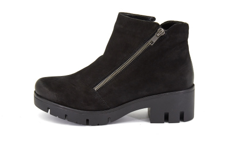 Ботинки  Rieker  черный  замша Z-8200 фото в интернет-магазине | Omadey.ru