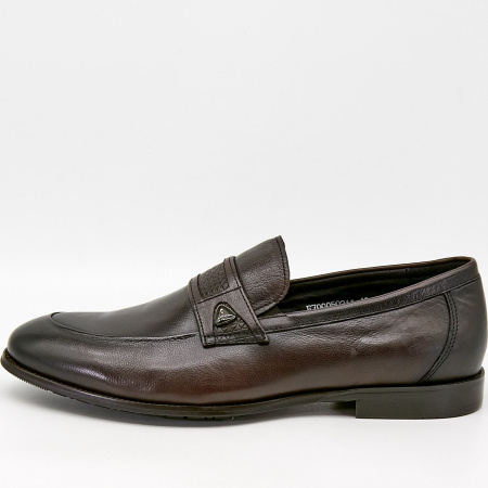 Мокасины  Pavi  коричневый  кожа Z-100742 фото в интернет-магазине | Omadey.ru