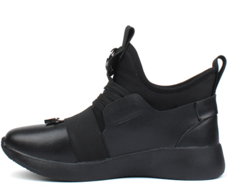 Ботинки  Baden  черный  композиц.кожа Z-8931