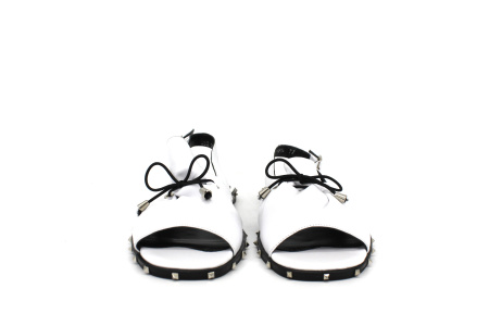 Сандалии  Dakkem  белый  кожа F-7654 фото в интернет-магазине | Omadey.ru