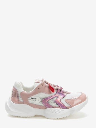 Кроссовки  Keddo  розовый  текстиль/кожа F-80682 фото в интернет-магазине | Omadey.ru