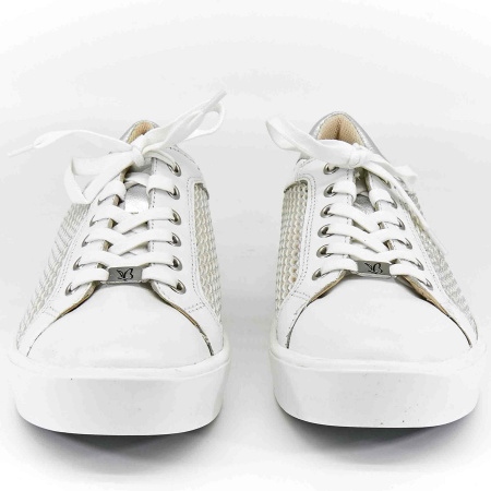 Кеды  Caprice  белый  кожа F-80186 фото в интернет-магазине | Omadey.ru