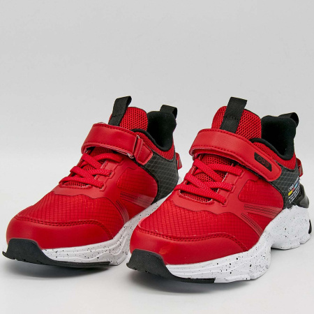 Кроссовки  Strobbs  красный  кожа искусств./текстиль F-90409 фото в интернет-магазине | Omadey.ru