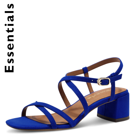 Босоножки  Tamaris  синий текстиль F-400916 фото в интернет-магазине | Omadey.ru