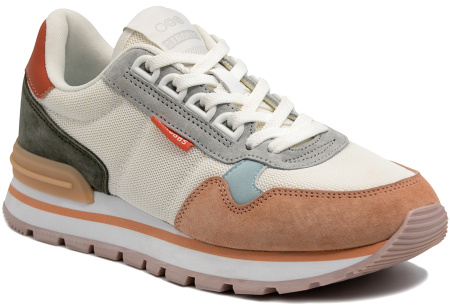 Кроссовки  Strobbs  бежевый  замша/текстиль/микрофибра F-300282 фото в интернет-магазине | Omadey.ru