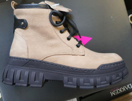 Ботинки  Dakkem  бежевый  нубук Z-100390 фото в интернет-магазине | Omadey.ru