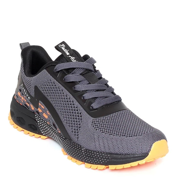 Фото Кроссовки  Baden  серый  текстиль F-400235 мужские