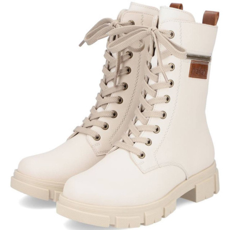 Ботинки  Rieker  бежевый  кожа/кожа искусств. Z-300163 фото в интернет-магазине | Omadey.ru