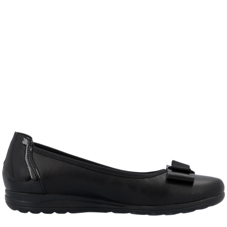 Туфли  Rieker черный кожа/кожа искусств. F-400264 фото в интернет-магазине | Omadey.ru