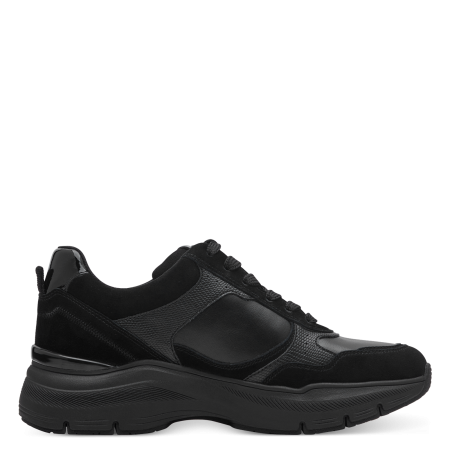 Кроссовки  Tamaris  черный  кожа Z-400389 фото в интернет-магазине | Omadey.ru