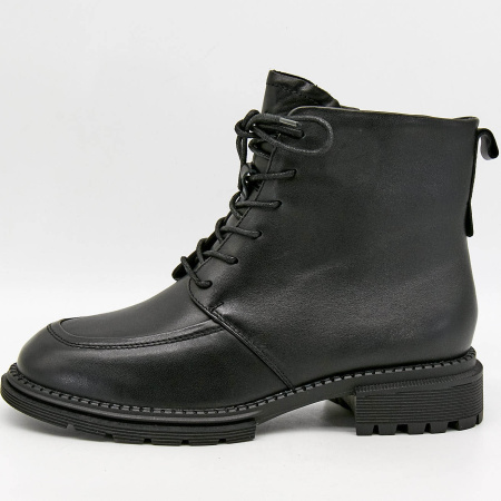 Ботинки  Madella  черный  кожа Z-100437 фото в интернет-магазине | Omadey.ru Ботинки  Madella  черный  кожа Z-100437 фото в интернет-магазине | Omadey.ru