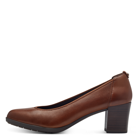 Туфли  Tamaris  коричневый  кожа Z-400398 фото в интернет-магазине | Omadey.ru