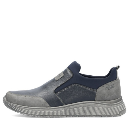 Кроссовки  Rieker  синий  кожа/кожа искусств. F-300227 фото в интернет-магазине | Omadey.ru