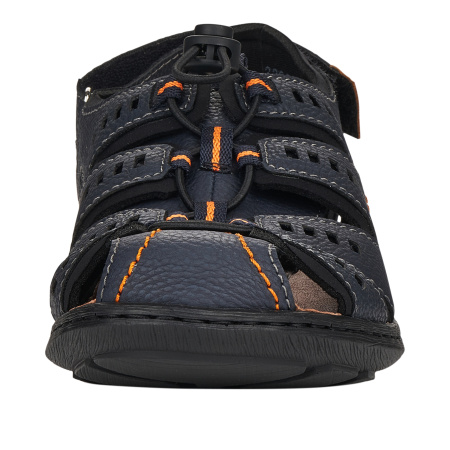 Сандалии  Rieker  синий  кожа искусств./текстиль F-400067 фото в интернет-магазине | Omadey.ru