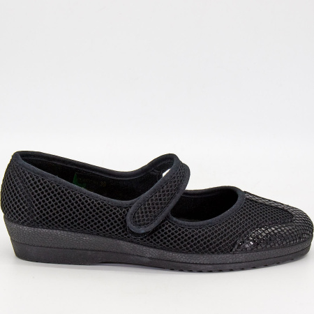 Туфли  Imara ORTO  черный  текстиль F-90015 фото в интернет-магазине | Omadey.ru