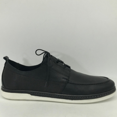 Мокасины  Dakkem  черный  кожа F-90496 фото в интернет-магазине | Omadey.ru