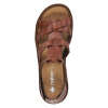 Босоножки  Rieker  коричневый  кожа F-400097 фото в интернет-магазине | Omadey.ru