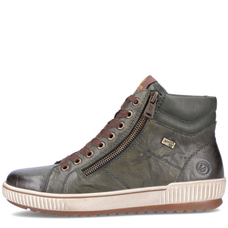 Ботинки Remonte  зеленый  кожа/кожа искусств. Z-400219 фото в интернет-магазине | Omadey.ru