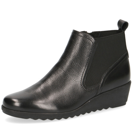 Ботинки  Caprice  черный  кожа Z-90077 фото в интернет-магазине | Omadey.ru