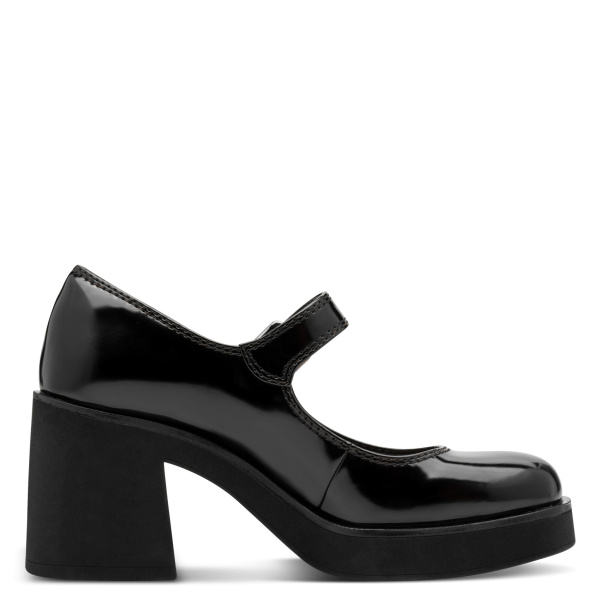 Фото Туфли  Tamaris  черный  кожа искусств.  Z-400932