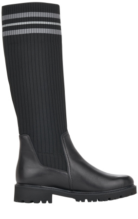 Сапоги  Remonte  черный  кожа/кожа искусств./текстиль Z-90225 фото в интернет-магазине | Omadey.ru