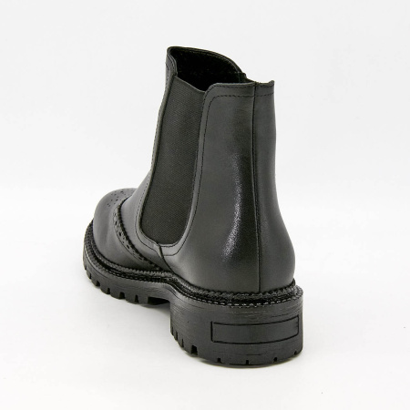 Ботинки  Dakkem  черный  кожа Z-100391 фото в интернет-магазине | Omadey.ru