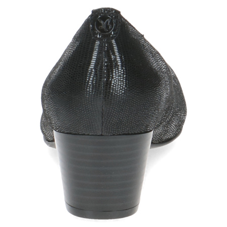 Туфли  Caprice  черный  кожа Z-400504 фото в интернет-магазине | Omadey.ru