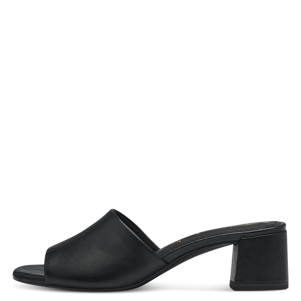 Фото Сабо  Tamaris  черный  кожа F-400905