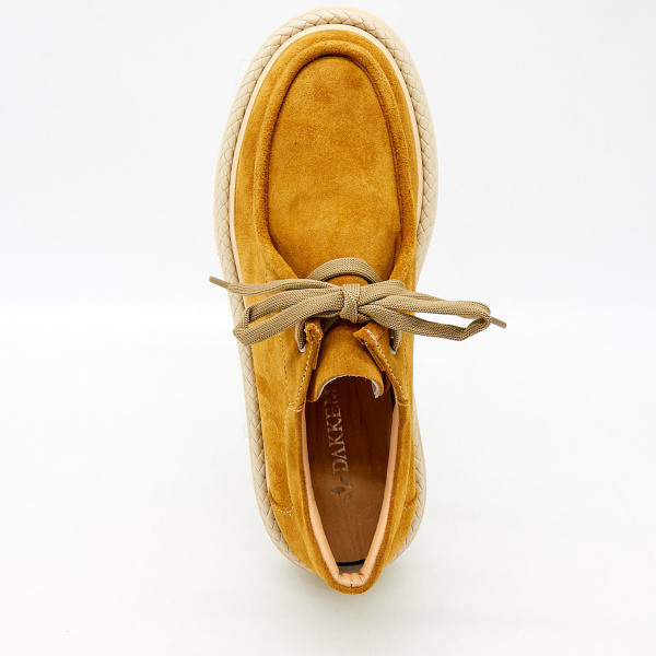 Фото Туфли  Dakkem  рыжий  замша Z-100374