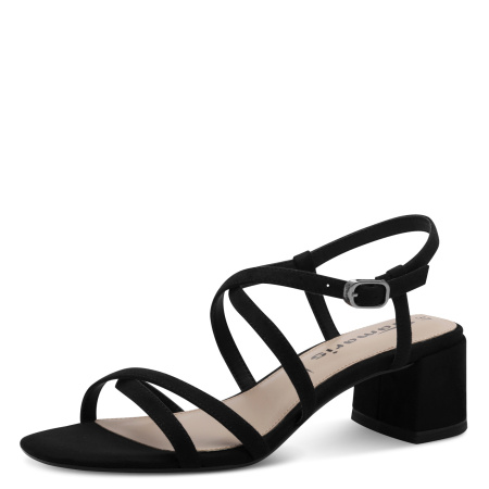 Босоножки  Tamaris  черный текстиль F-400922 фото в интернет-магазине | Omadey.ru