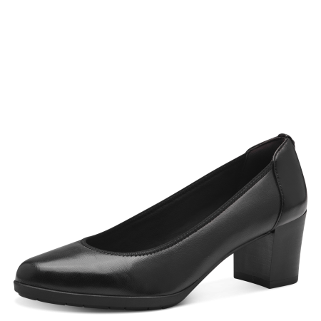 Туфли  Tamaris  черный  кожа Z-400383 фото в интернет-магазине | Omadey.ru