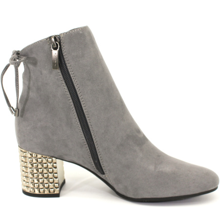 Полусапоги  Tamaris  серый  текстиль Z-8017 фото в интернет-магазине | Omadey.ru