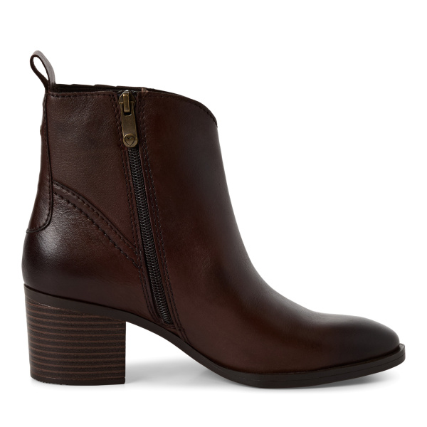 Фото Ботинки  Marco Tozzi  коричневый  кожа Z-400981