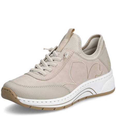 Кроссовки  Rieker  бежевый  кожа искусств./текстиль F-400027 фото в интернет-магазине | Omadey.ru