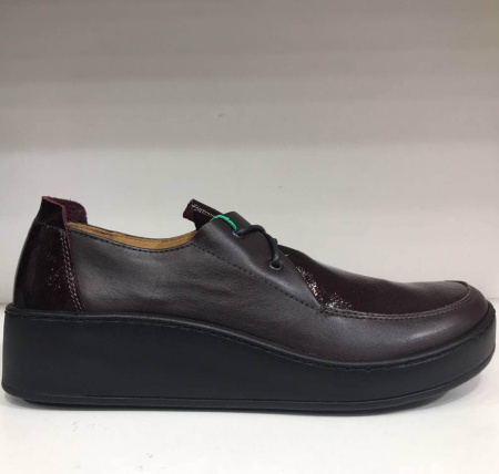 Туфли  Romer  бордовый  иск. материал F-90977 фото в интернет-магазине | Omadey.ru