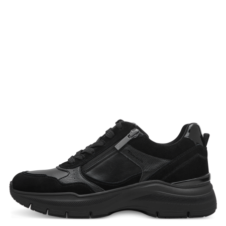 Кроссовки  Tamaris  черный  кожа Z-400389 фото в интернет-магазине | Omadey.ru