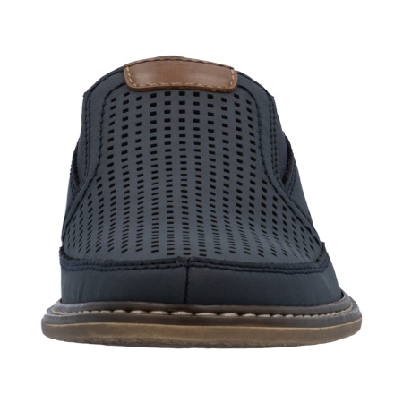 Туфли  Rieker  синий  кожа/кожа искусств. F-400474 фото в интернет-магазине | Omadey.ru