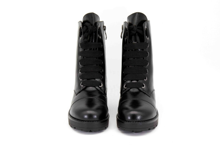 Ботинки  Betsy  черный  кожа искусств. Z-8604 фото в интернет-магазине | Omadey.ru