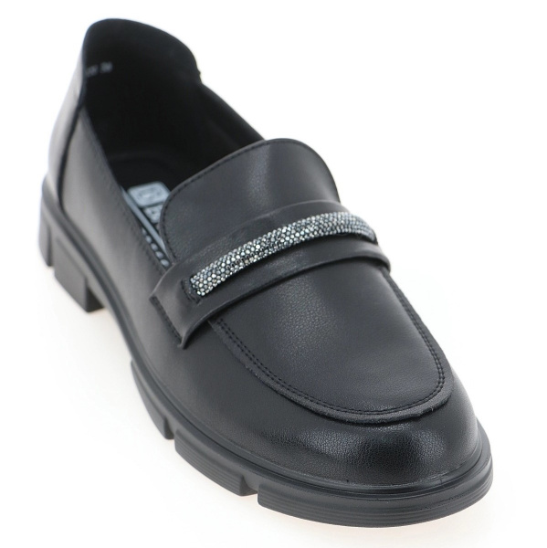 Фото Туфли  Baden  черный  кожа F-400232