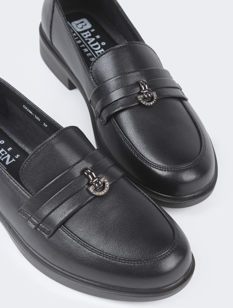 Фото Туфли  Baden  черный  кожа Z-400320