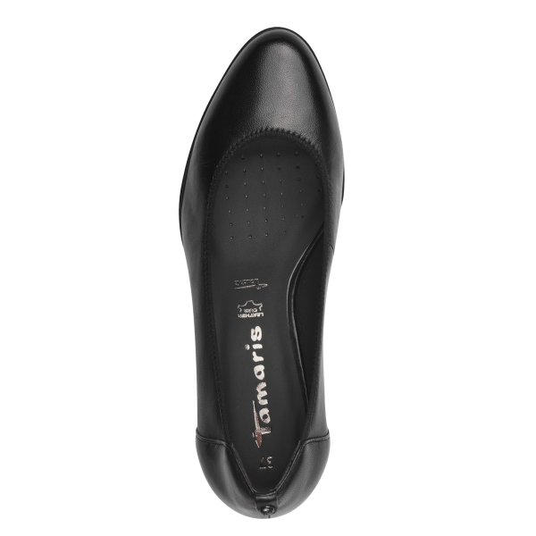 Фото Туфли  Tamaris  черный  кожа Z-400383