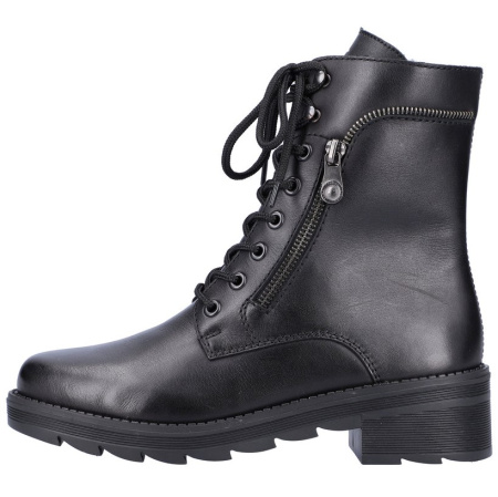 Ботинки  Rieker  черный  кожа/кожа искусств. Z-200625 фото в интернет-магазине | Omadey.ru