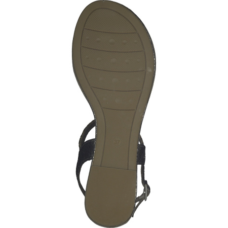 Сандалии  Marco Tozzi  платина  текстиль F-81253 фото в интернет-магазине | Omadey.ru