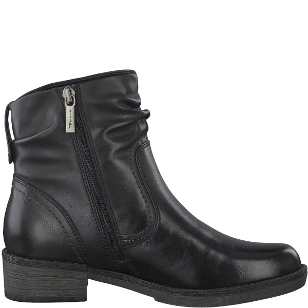 Фото Ботинки  Tamaris  черный  кожа искусств. Z-8889