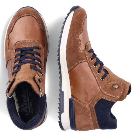 Ботинки  Rieker  коричневый  кожа/кожа искусств. Z-200619 фото в интернет-магазине | Omadey.ru