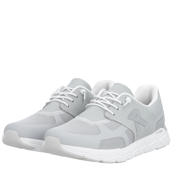 Фото Кроссовки  Rieker Спорт  серый  кожа искусств./текстиль f-401099 мужские